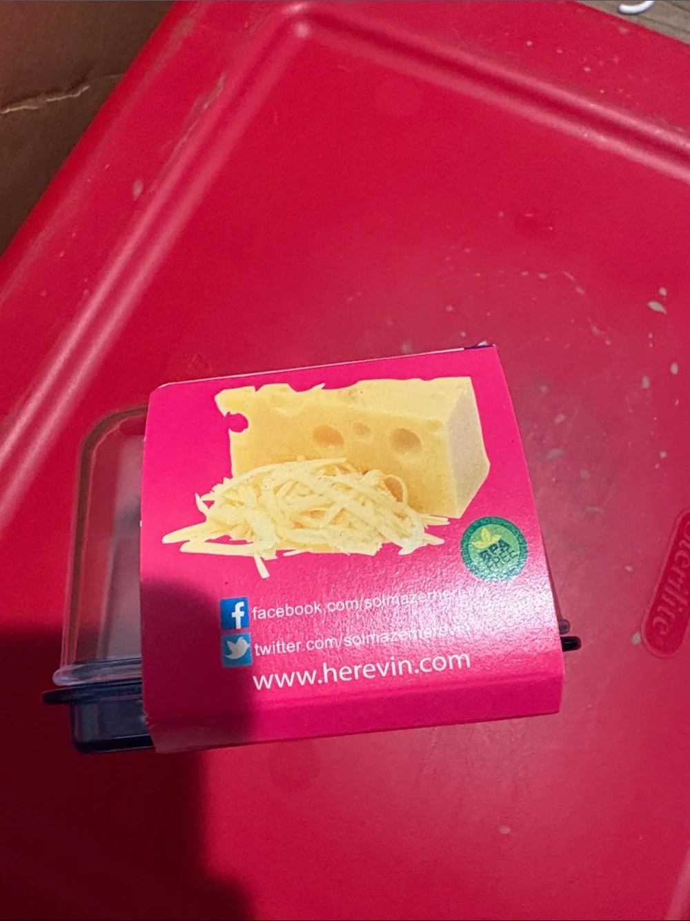 Piccolo Butter & Cheese Keeper - Clear